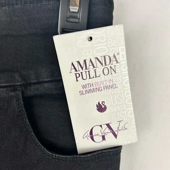 NEW Gloria Vanderbilt Pull-On High Rise Jeans Women's Size 6 - Picture 5 of 10